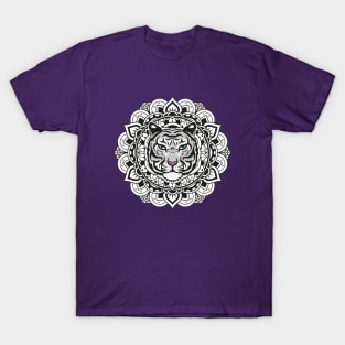 Tigers Mandala Logo T-Shirt